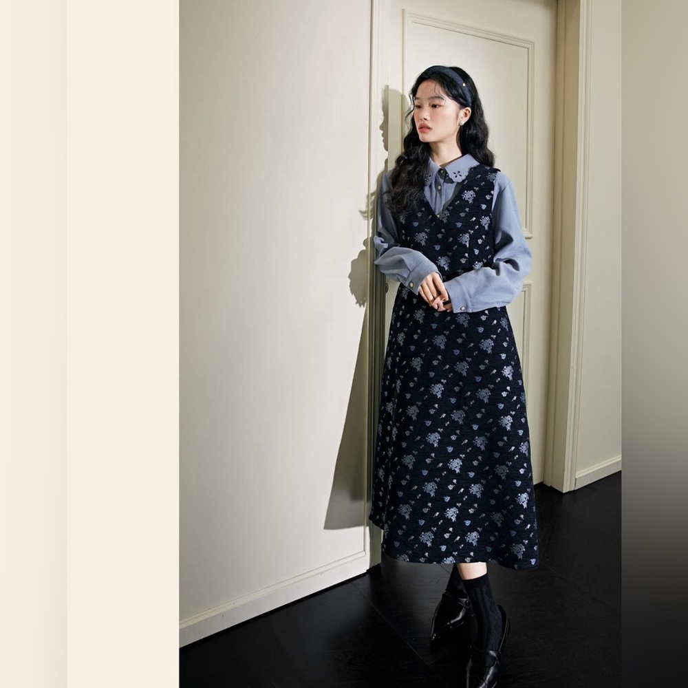 Kuose Floral Maxi Dress S